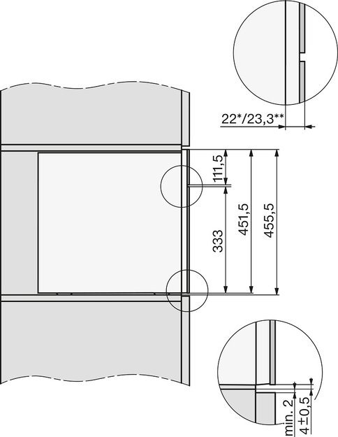 Встраиваемая кофемашина Miele CVA 7440 125 Gala Ed (фото 5) Встраиваемая кофемашина Miele CVA 7440 125 Gala Ed (preview 5)