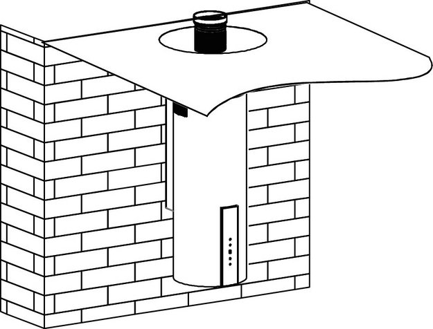 Вытяжка Korting KHC 35969 DN Cylinder (preview 4)