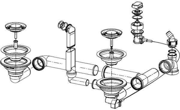 Вентиль-автомат Franke 112.0059.713 (фото 1) Вентиль-автомат Franke 112.0059.713 (preview 1)