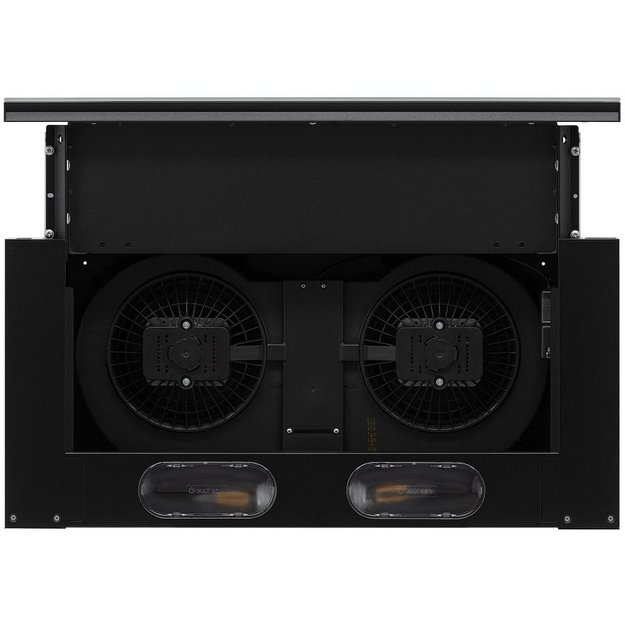 Встраиваемая вытяжка KRONA KAMILLA 600 2DN BL GLASS (preview 4)