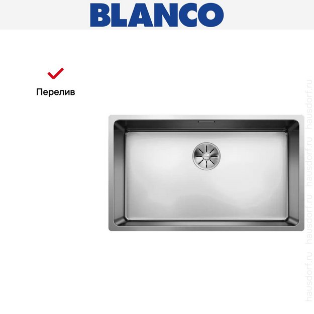 Мойка Blanco Andano 700-IF нержавеющая сталь (preview 4)