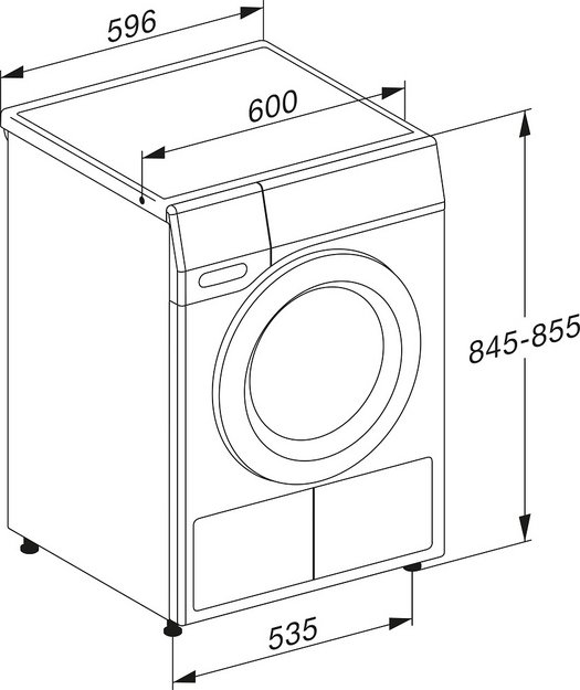 Сушильная машина Miele TEC645WP Chrome Edition (фото 5) Сушильная машина Miele TEC645WP Chrome Edition (preview 5)