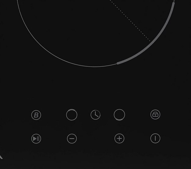 Индукционная варочная панель KRONA PIASTRA 30 BL (фото 8)  Индукционная варочная панель KRONA PIASTRA 30 BL (preview 8)