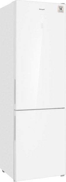 Отдельностоящий холодильник с инвертором Weissgauff WRK 2000 Full NoFrost Inverter White Glass (preview 4)