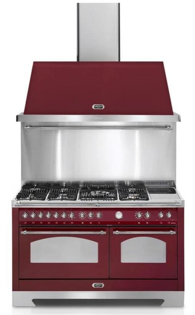 Вытяжка Lofra DOLCEVITA 150 RED BURGUNDY & CHROME (preview 4)