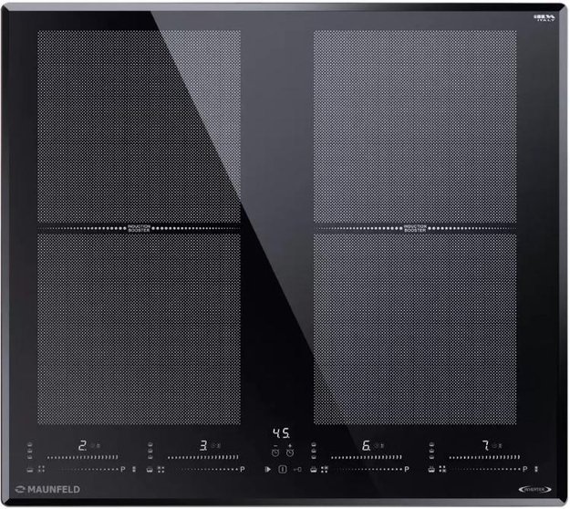 Индукционная варочная панель Maunfeld CVI594SF2BK LUX Inverter (фото 1) Индукционная варочная панель Maunfeld CVI594SF2BK LUX Inverter (preview 1)