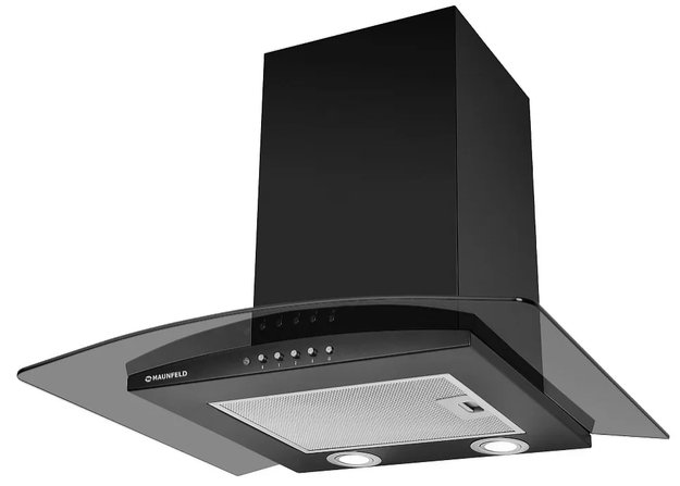 Вытяжка Maunfeld ANCONA PLUS (C) 60 BLACK GLASS B (фото 2) Вытяжка Maunfeld ANCONA PLUS (C) 60 BLACK GLASS B (preview 2)