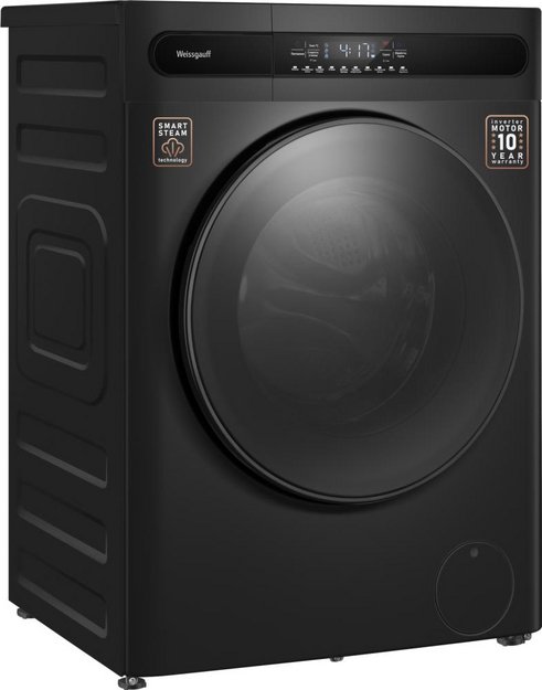 Стиральная машина Weissgauff WMD 46148 DC Inverter Steam Black (preview 3)