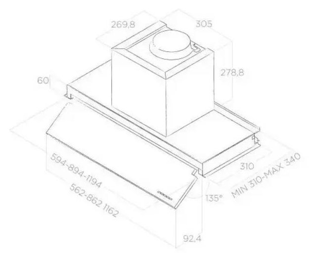 Встраиваемая вытяжка ELICA BOXIN NO DRIP IX/A/90 (preview 11)