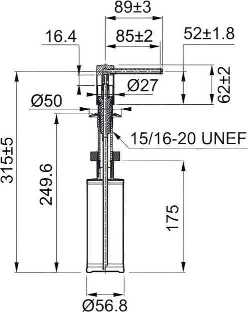 Дозатор для мыла Franke Comfort 119.0578.771 (preview 5)