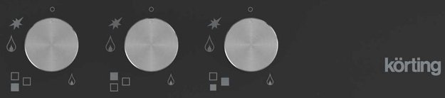 Газовая стеклянная варочная панель Korting HGG 4825 CTN (preview 3)