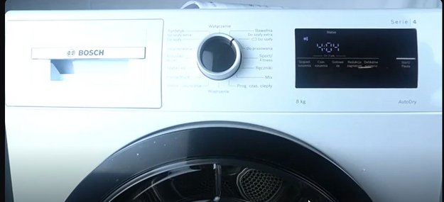 Сушильная машина Bosch WTM83260OE (video 2)