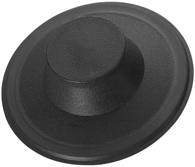 Пробка для раковины InSinkErator черный пластик (Sink Stopper Plastic Black 08306D) (preview 1)