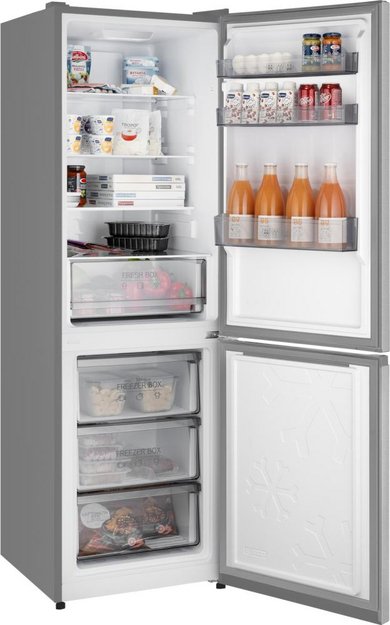 Отдельностоящий холодильник с инвертором Weissgauff WRK 185 Total NoFrost Inverter Inox (preview 6)