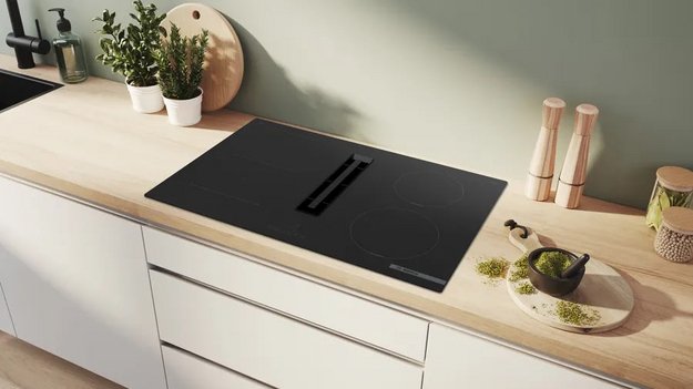 Индукционная варочная панель с вытяжкой Bosch PVS811B16E (фото 3) Индукционная варочная панель с вытяжкой Bosch PVS811B16E (preview 3)