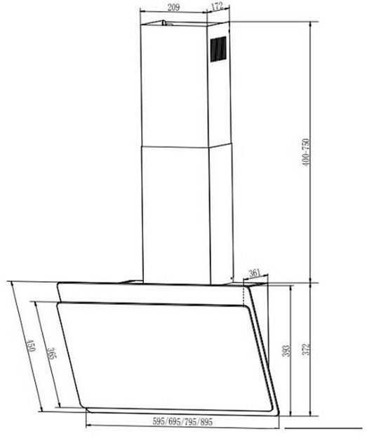 Вытяжка Faber TOCCO WH 50 (preview 10)