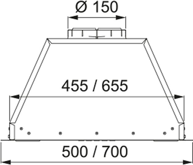 Встраиваемая вытяжка Franke VERA 72 BK (preview 11)