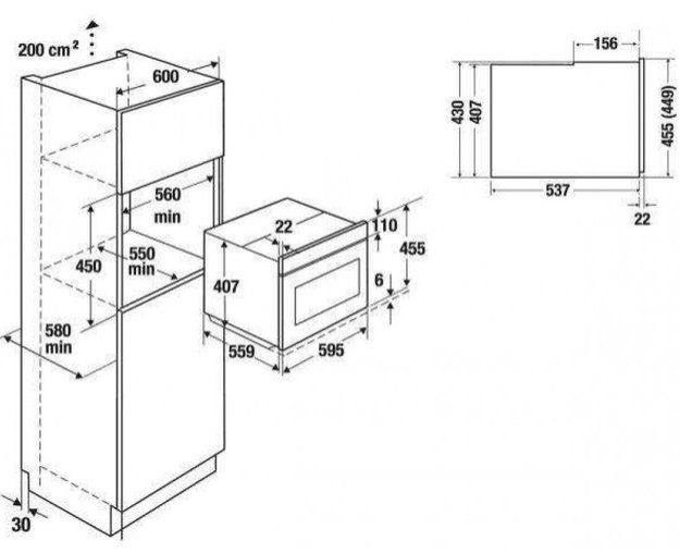 Компактный духовой шкаф Kuppersbusch CB 6350.0 S9 Shade of Grey (preview 3)