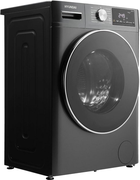Стирально-сушильная машина Hyundai WFD8401 темно-серый (preview 4)