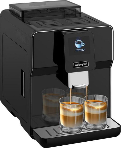 Кофемашина Weissgauff WCM-330 TFT Touch Cappuccino Nero (preview 4)