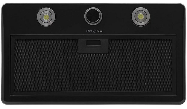 Встраиваемая вытяжка KRONA SVEN 600 black one knob (preview 2)