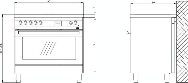 Варочный центр Lofra PRG96WMFT/5I (preview 2)