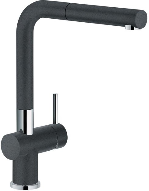 Смеситель Franke Active Plus с выдвижным изливом оникс (фото 1) Смеситель Franke Active Plus с выдвижным изливом оникс (preview 1)