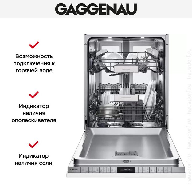 Встраиваемая посудомоечная машина Gaggenau DF480163F (preview 6)