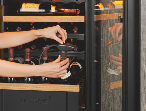 Встраиваемый двухтемпературный винный шкаф EuroCave D-INSP-M I-090020-M (preview 3)