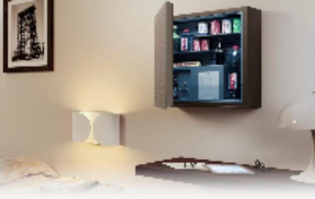 Настенный минибар Indel B FLYINGBAR (дверной упор слева) (preview 7)