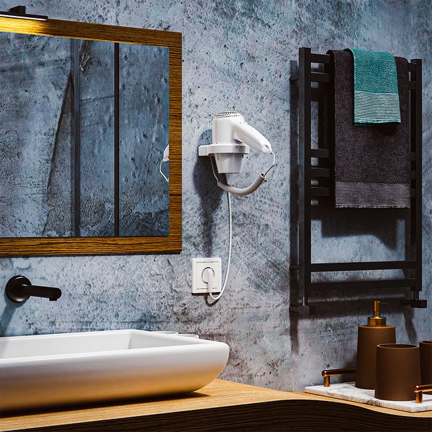 Настенный фен Meyvel MF3-1300 (White) (preview 2)