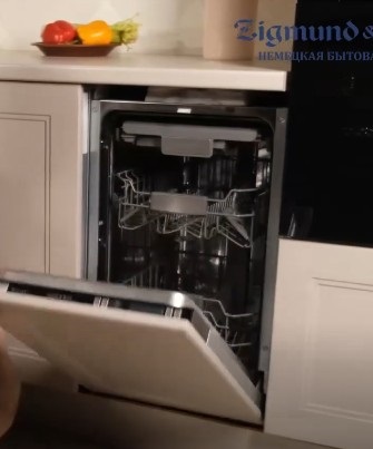 Посудомоечная машина Zigmund Shtain DW 89.6003 X (video 2)