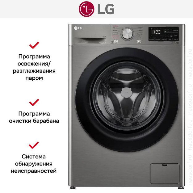 Стиральная машина LG F4V3ES6S (preview 18)