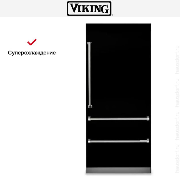 Встраиваемый холодильник с морозильной камерой Viking VBI7360WRBK (preview 11)