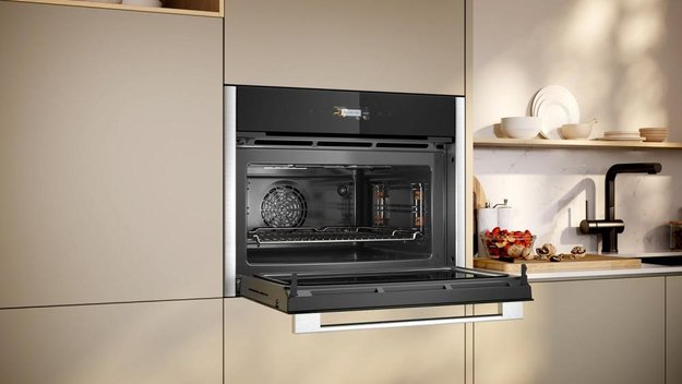 Компактный духовой шкаф с микроволнами Neff C24MR21N0 (фото 4) Компактный духовой шкаф с микроволнами Neff C24MR21N0 (preview 4)