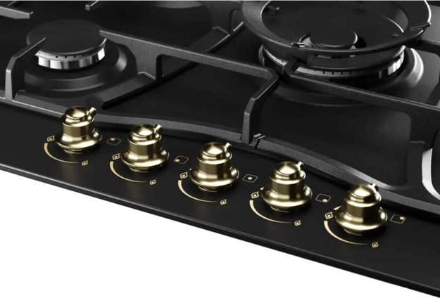 Газовая варочная панель Kuppersberg FS 710 Ant Bronze (preview 3)