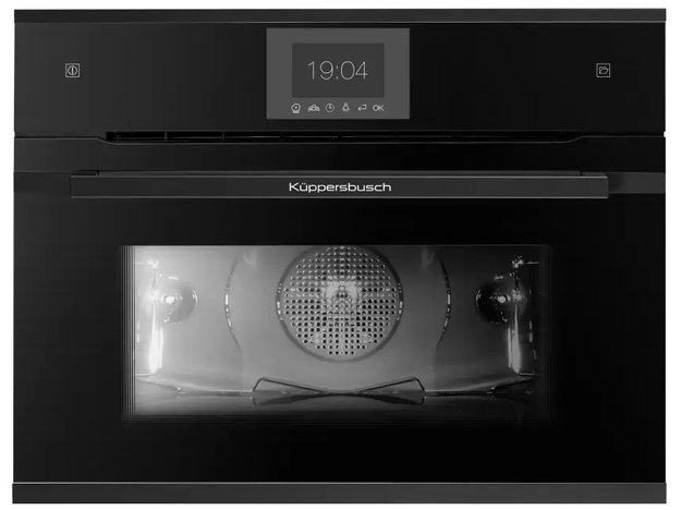 Компактный духовой шкаф с паром Kuppersbusch CBD 6550.0 S5 Black Velvet (preview 1)