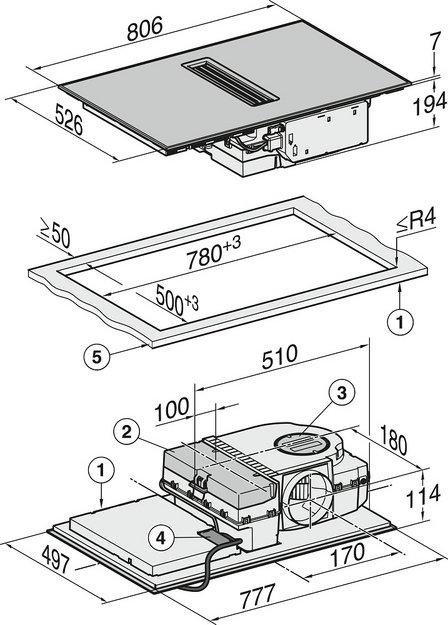 Варочная панель Miele KMDA 7272-1 FR (preview 5)