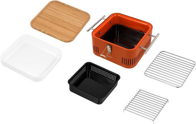 Портативный угольный гриль-барбекю BORK G503 or (preview 11)