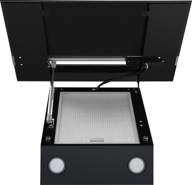 Кухонная вытяжка MAUNFELD Bridge Line 60 черный\вставка сатин (фото 3) Кухонная вытяжка MAUNFELD Bridge Line 60 черный\вставка сатин (preview 3)