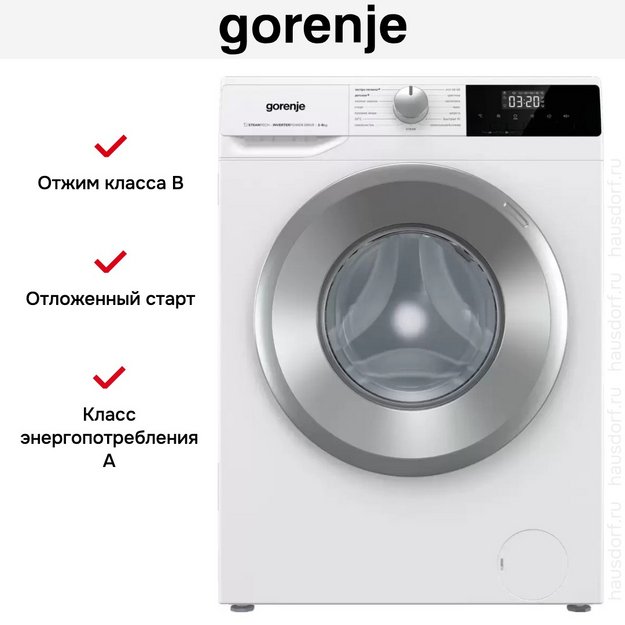 Стиральная машина Gorenje W2NHPI62SCS (preview 23)