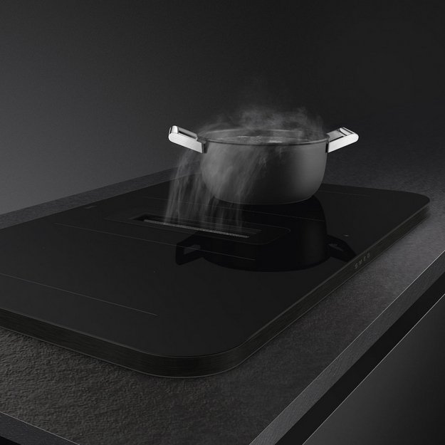 Варочная панель с вытяжкой Smeg HHSL7844MB (preview 4)