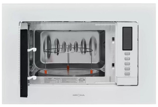 Встраиваемая микроволновая печь KRONA RAUM 60 WH DOTS (фото 3) Встраиваемая микроволновая печь KRONA RAUM 60 WH DOTS (preview 3)