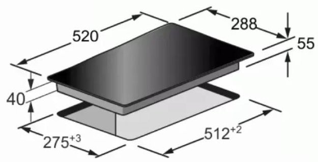 Индукционная варочная поверхность Kaiser KCT 3726 FIW Avantgarde (preview 4)