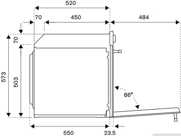Духовой шкаф с паром Bertazzoni F6011PROVPTN/23 (preview 7)