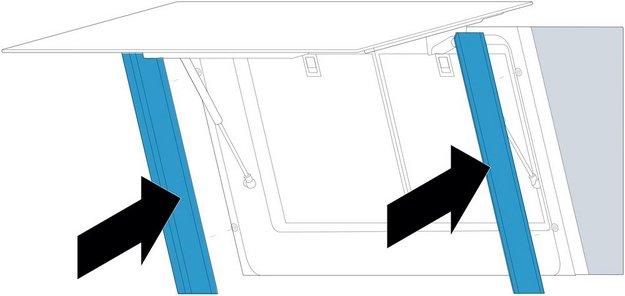 Боковые планки для вытяжек Neff Flex Design Z91BIE9BY0 (preview 3)