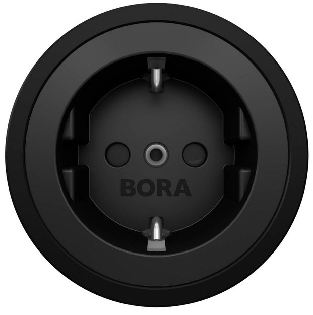 Розетка тип F All Black BORA USTFAB (preview 1)