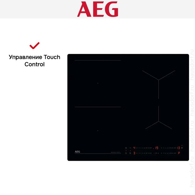 Варочная панель AEG TO64IB00IB (фото 4) Варочная панель AEG TO64IB00IB (preview 4)