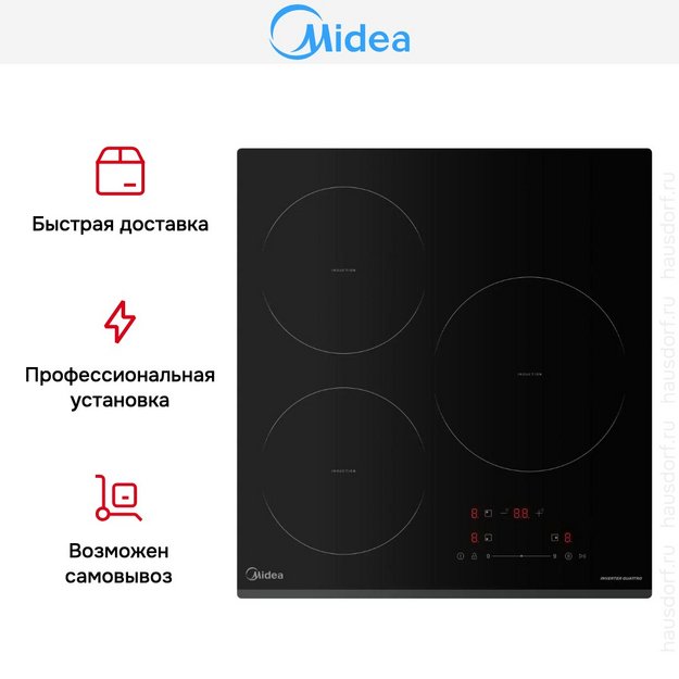 Варочная панель индукционная Midea MIH43103F (preview 11)