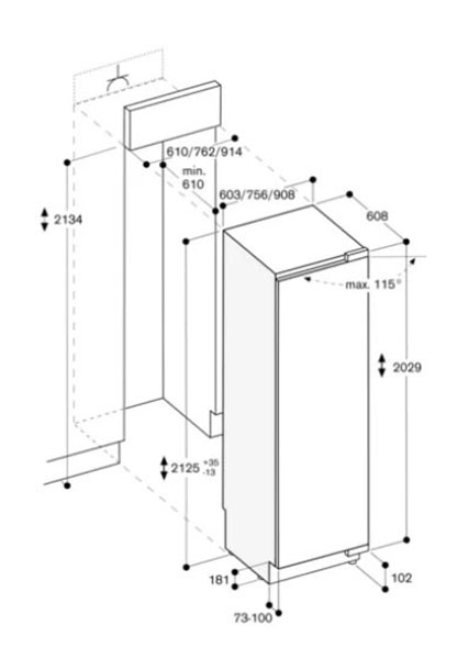 Встраиваемый холодильник Gaggenau RC492305 (preview 7)